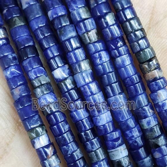 Blue Sodalite Heishi Beads