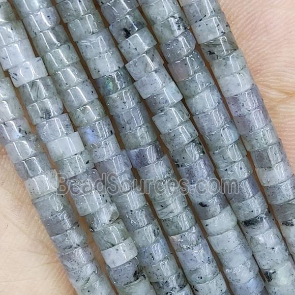 Labradorite Heishi Spacer Beads