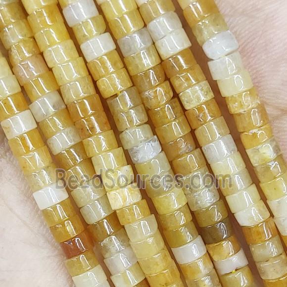 Yellow Aventurine Heishi Beads