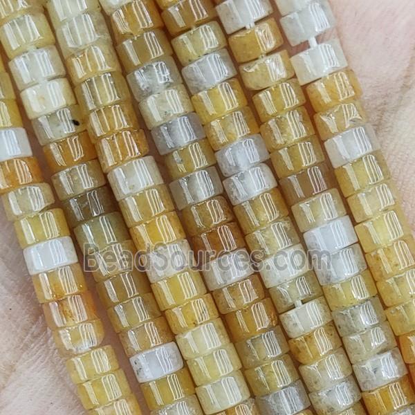 Yellow Aventurine Heishi Beads