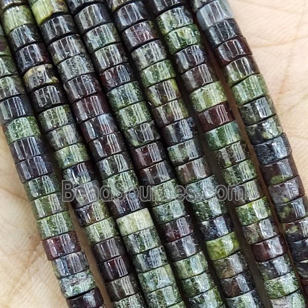 Bloodstone Heishi Beads