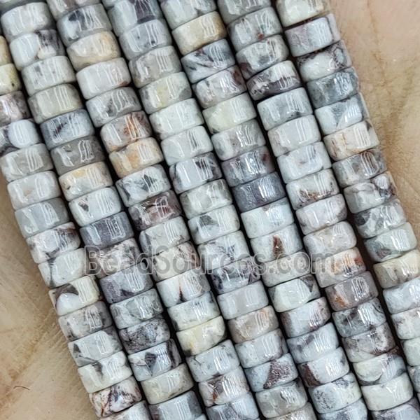 Crazy Agate Heishi Beads