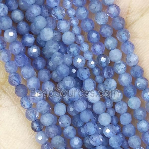 Natural Tanzanite Beads Faceted Round