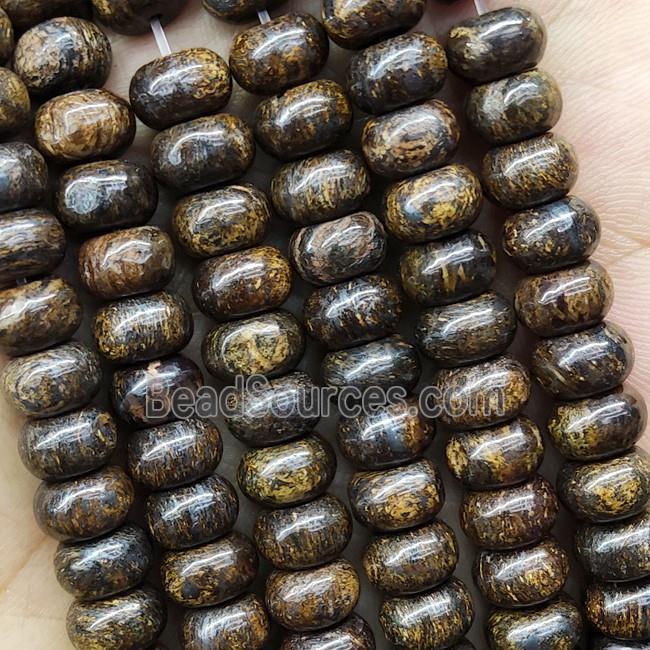 Bronzite Rondelle Beads