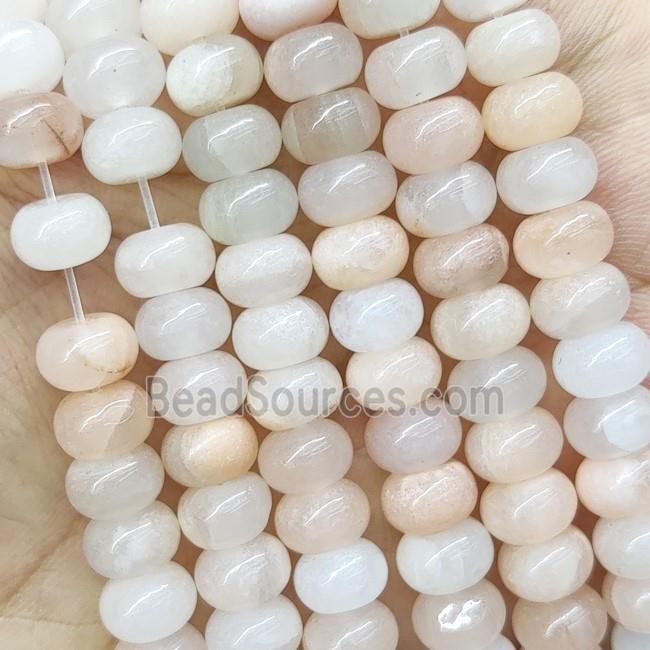 Pink Aventurine Rondelle Beads