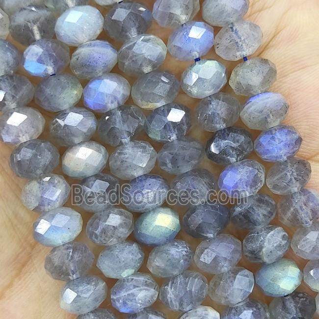 Labradorite Beads Faceted Rondelle AAA-Grade