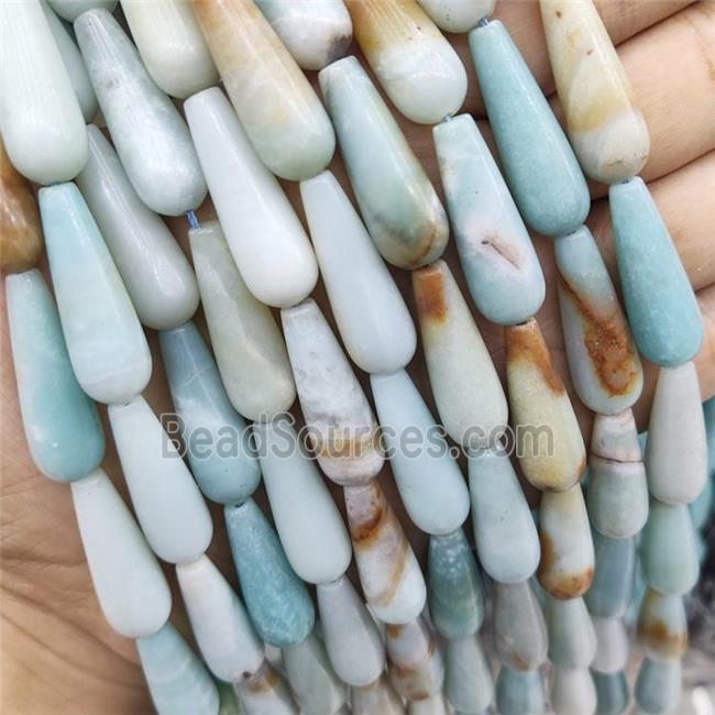 Chinese Amazonite Teardrop Beads