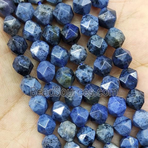 Blue Dumortierite Beads Cut Round