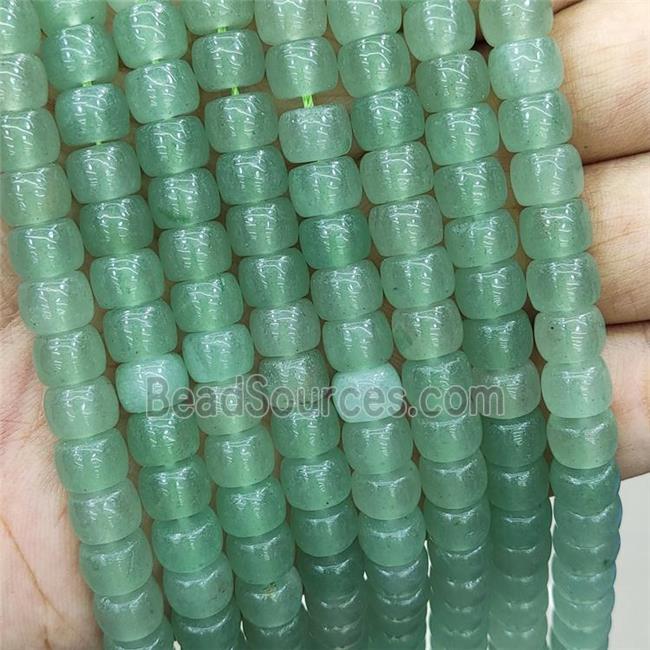 Green Aventurine Drum Beads