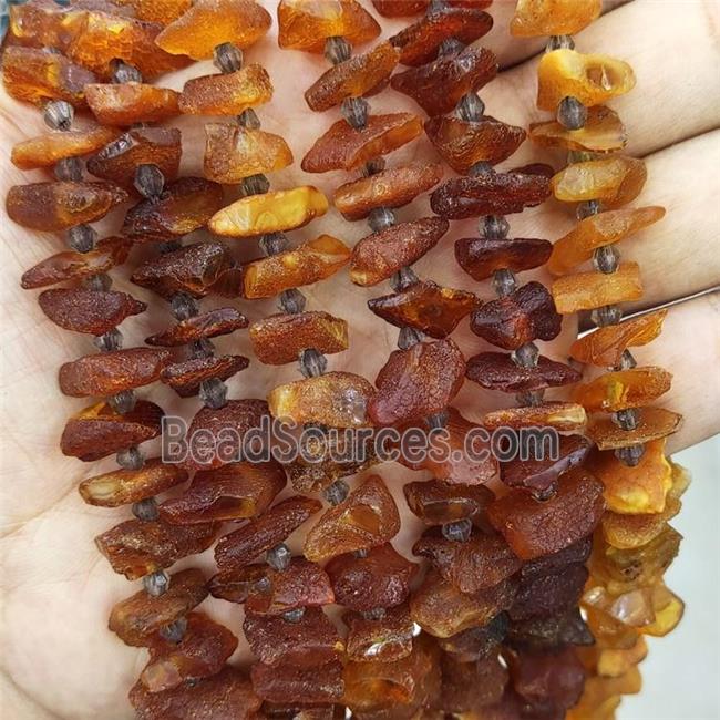 Natural Amber Beads Freeform