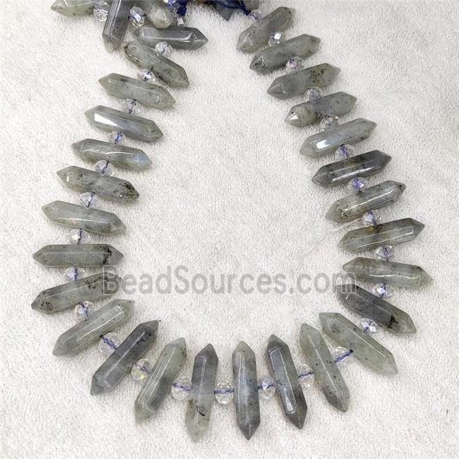 Labradorite Beads Bullet