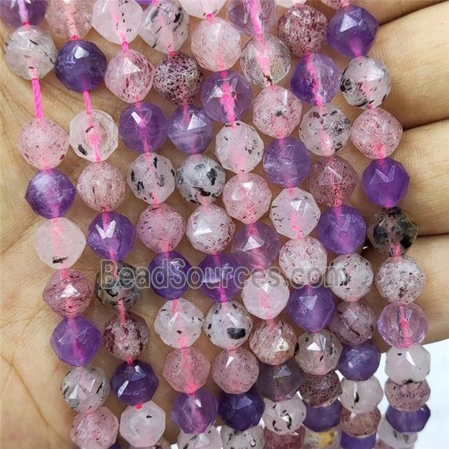 Mix Gemstone Beads Cut Round