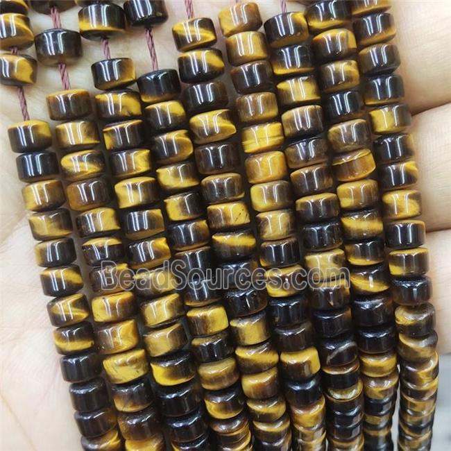 Natural Tiger Eye Stone Beads Heishi