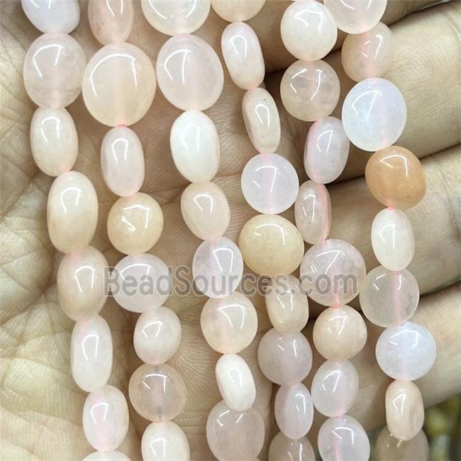 Pink Aventurine Chips Beads Freeform Polished