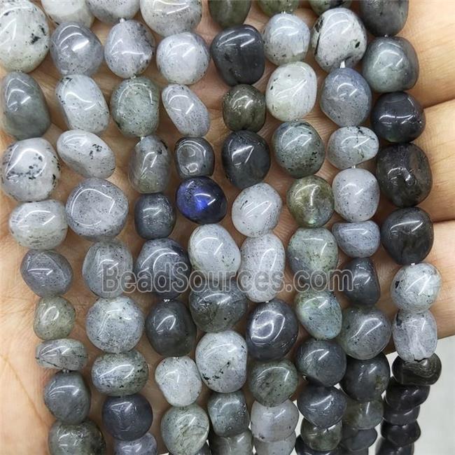 Natural Labradorite Chips Beads Freeform