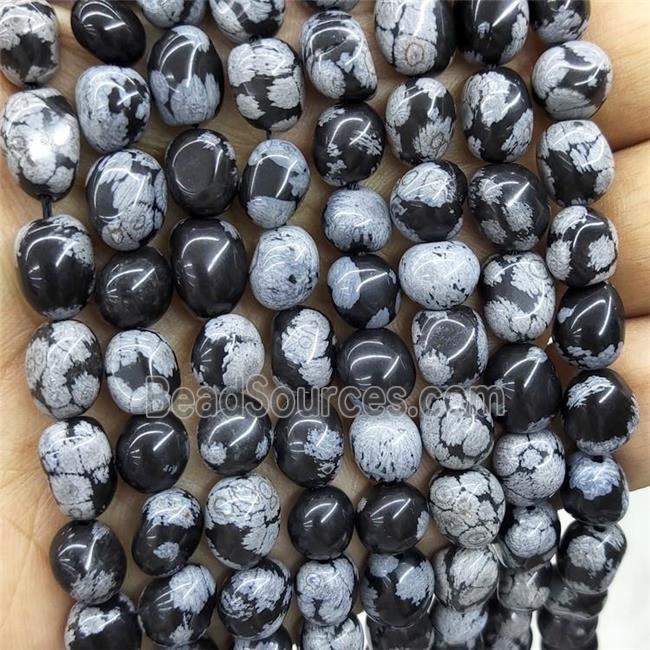 Natural Snowflake Jasper Chips Beads Freeform