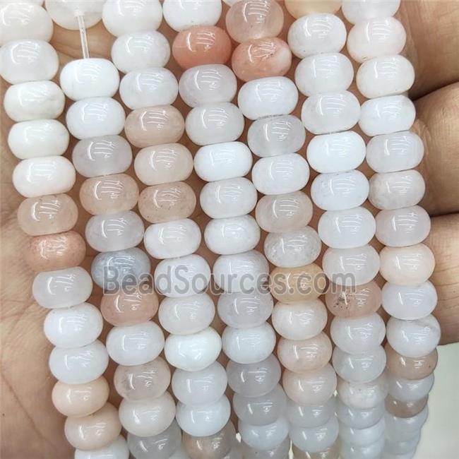 Pink Aventurine Beads Smooth Rondelle