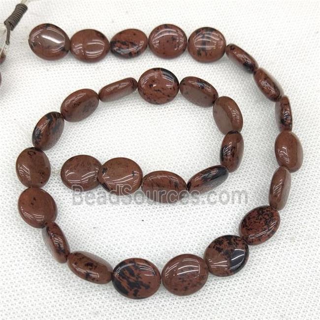 Natural Autumn Jasper Oval Beads