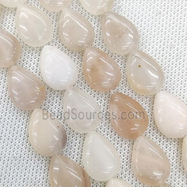 Natural Yellow Aventurine Teardrop Beads