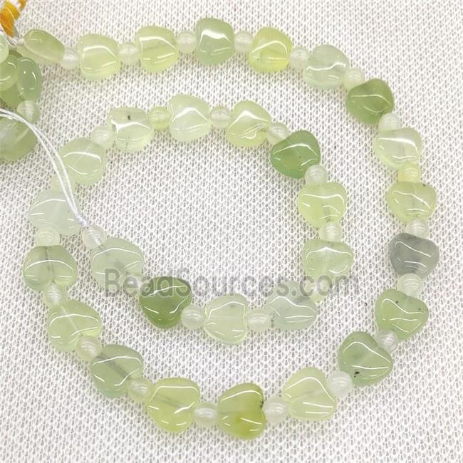 New Mountain Jade Beads Green Apple