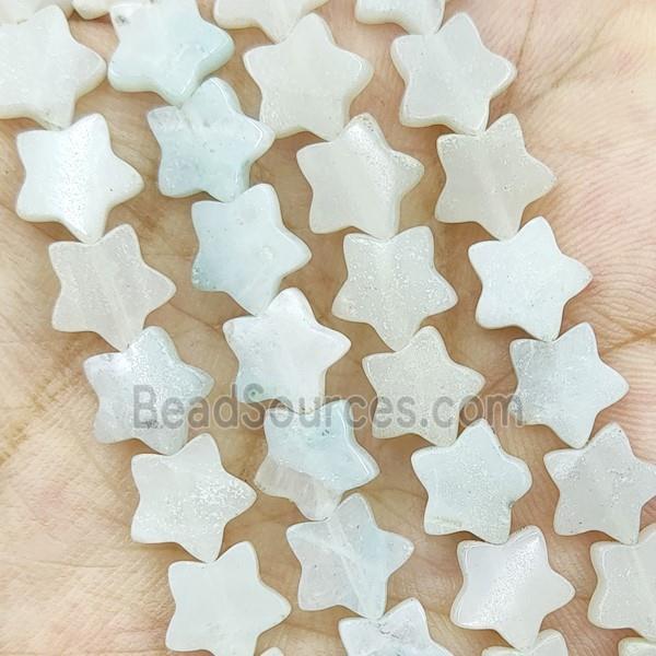 Amazonite Star Beads B-Grade