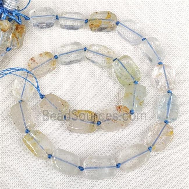 Natural Topaz Rectangle Beads