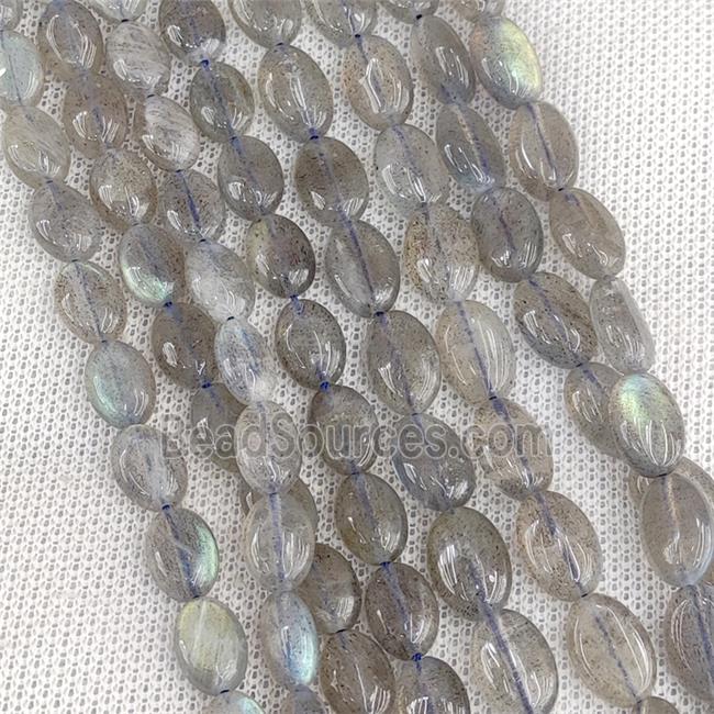 Natural Labradorite Oval Beads A-Grade