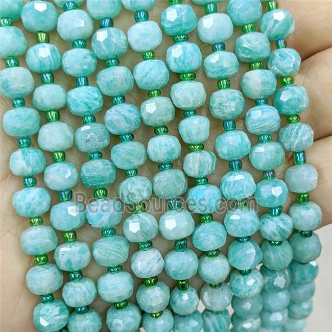 Natural Green Aventurine Beads Faceted Rondelle