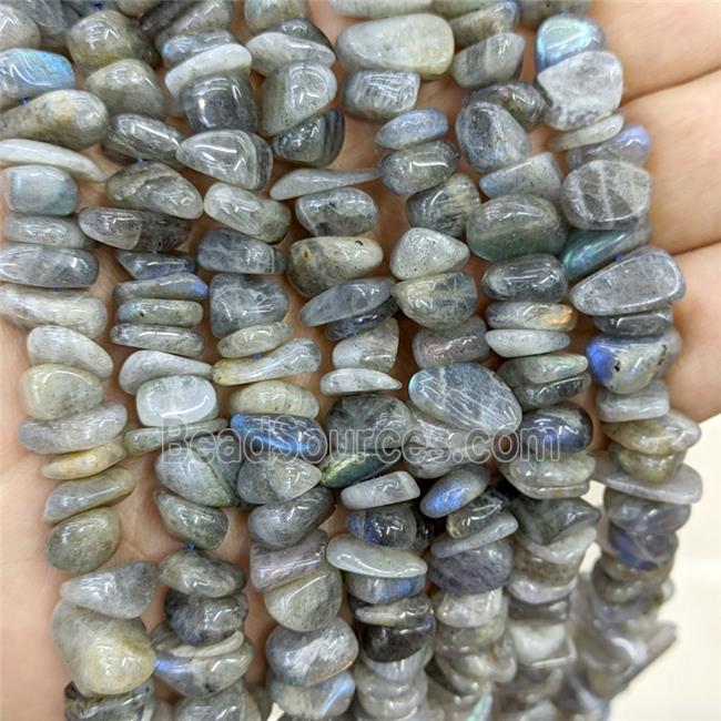 Natural Labradorite Chips Beads Freeform