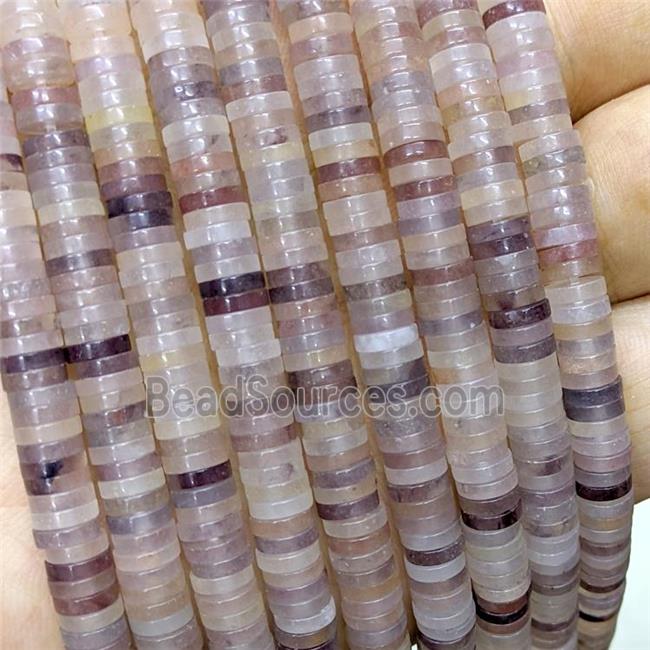 Natural Purple Aventurine Heishi Beads