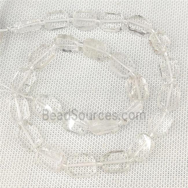 Natural Clear Quartz Beads Rectangle