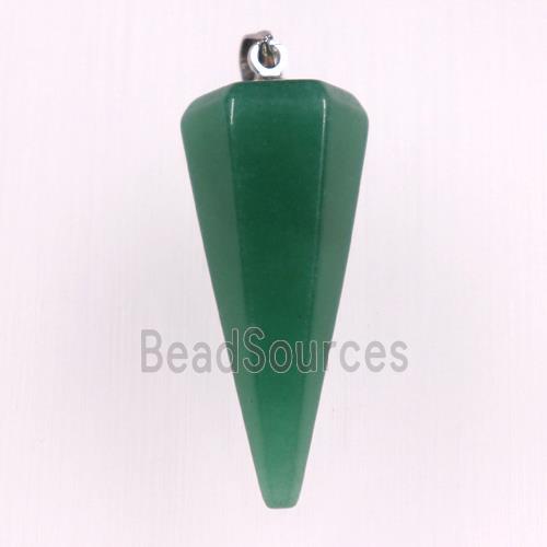 Green Aventurine pendulum pendants