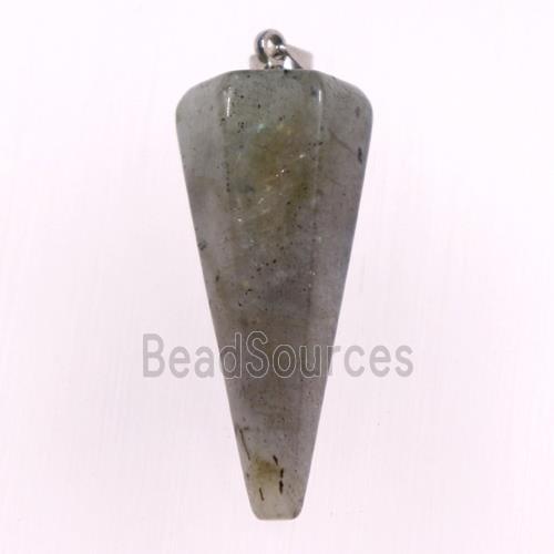 Labradorite pendulum pendants