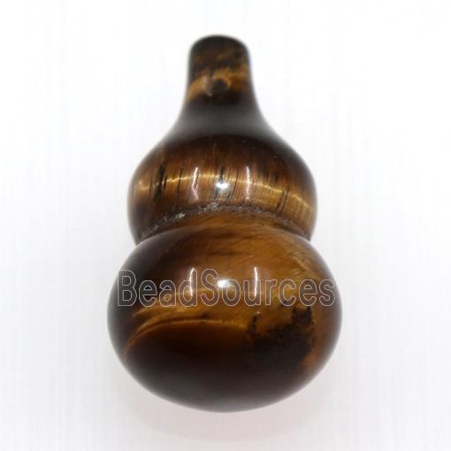 tiger eye stone pendants, gourd