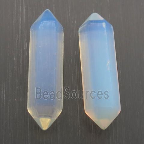 white opalite bullet without hole