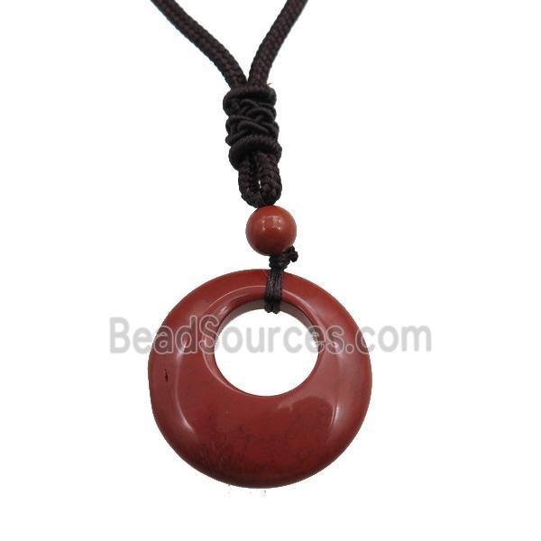 red jasper necklace