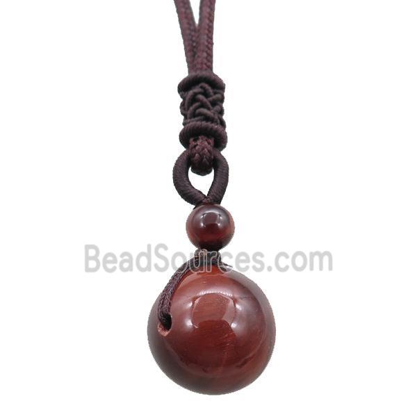 red jasper necklace