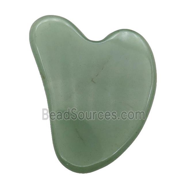 green Aventurine Slice GuaSha Massage Tools