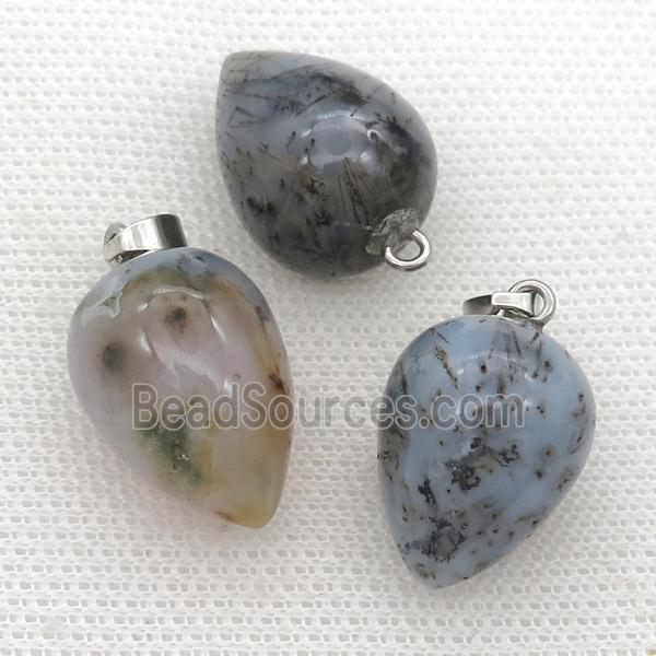 Rutilated Quartz Pendulum Pendant