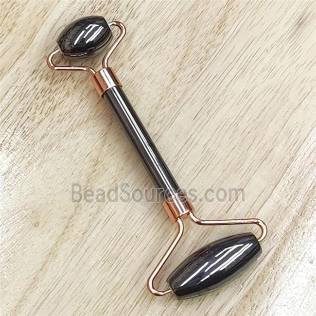 black Roller GuaSha Massage Tools, rose gold