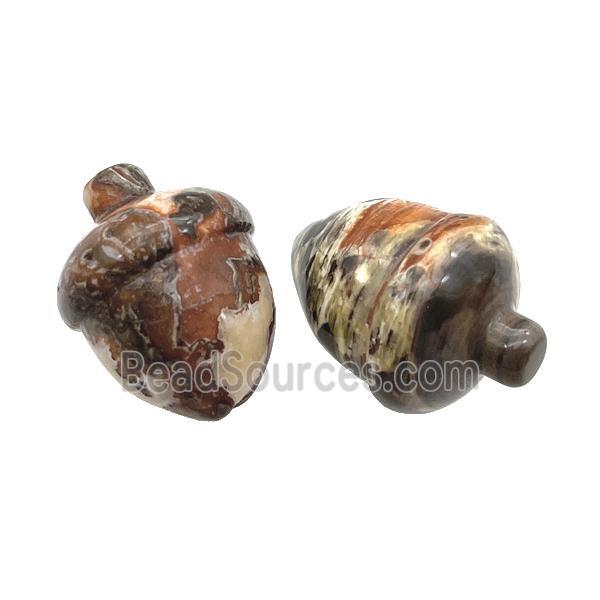 Ocean Jasper Acorn No Hole