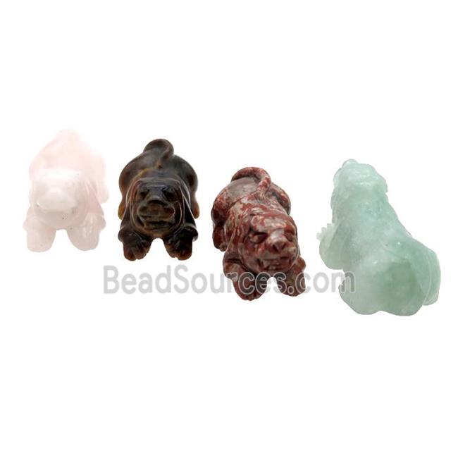 Mix Gemstone Dog No Hole