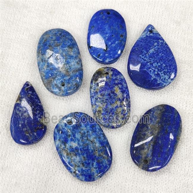 Natural Lapis Lazuli Pendant Mix Shape