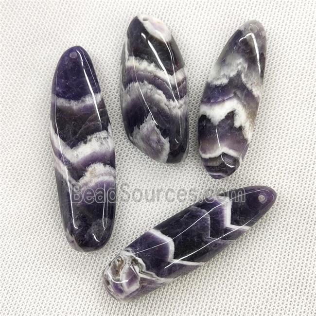 Natural Dogtooth Amethyst Pendant Freeform