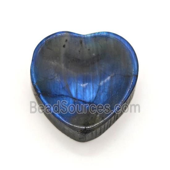 Labradorite Heart Pendant