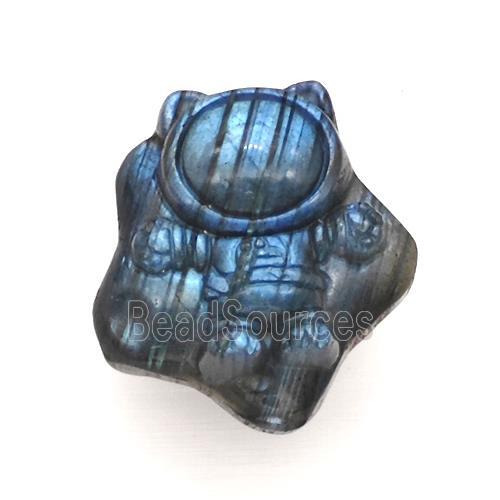 Labradorite Astronaut Charms Pendant