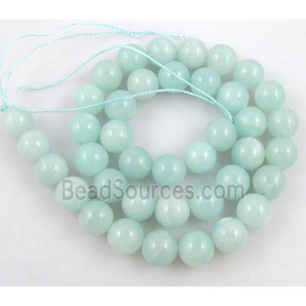 round Amazonite Bead, grade AB