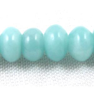 rondelle Amazonite Stone Beads, grade AB