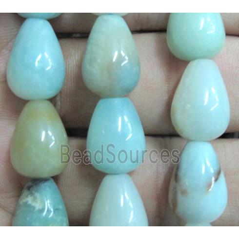 Amazonite Bead, teardrop