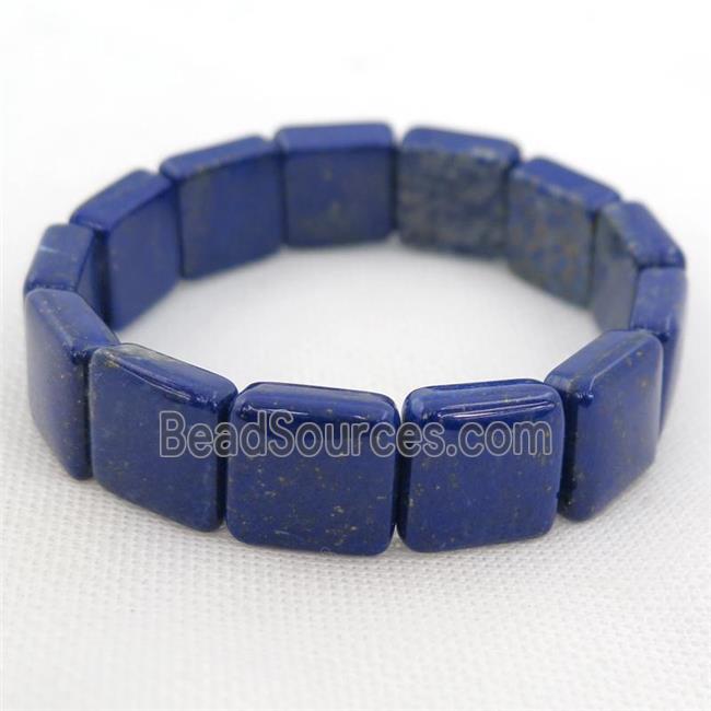 natural Lapis Bracelets, stretchy